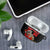 Cat Dashing Through The No Christmas AirPods Case Xmas Holiday Patterns - Wonder Print Shop