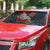 Cat Dashing Through The No Christmas Auto Sun Shade Xmas Holiday Patterns - Wonder Print Shop