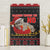 Cat Dashing Through The No Christmas Canvas Wall Art Xmas Holiday Patterns - Wonder Print Shop