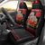 Cat Dashing Through The No Christmas Car Seat Cover Xmas Holiday Patterns - Wonder Print Shop