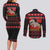 Cat Dashing Through The No Christmas Couples Matching Long Sleeve Bodycon Dress and Long Sleeve Button Shirt Xmas Holiday Patterns - Wonder Print Shop