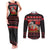 Cat Dashing Through The No Christmas Couples Matching Tank Maxi Dress and Long Sleeve Button Shirt Xmas Holiday Patterns - Wonder Print Shop