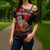 Cat Dashing Through The No Christmas Cross Shoulder Shirt Xmas Holiday Patterns - Wonder Print Shop