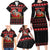 Cat Dashing Through The No Christmas Family Matching Long Sleeve Bodycon Dress and Hawaiian Shirt Xmas Holiday Patterns - Wonder Print Shop