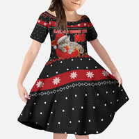 Cat Dashing Through The No Christmas Family Matching Off Shoulder Maxi Dress and Hawaiian Shirt Xmas Holiday Patterns - Wonder Print Shop