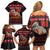 Cat Dashing Through The No Christmas Family Matching Off Shoulder Short Dress and Hawaiian Shirt Xmas Holiday Patterns - Wonder Print Shop