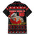 Cat Dashing Through The No Christmas Family Matching Puletasi and Hawaiian Shirt Xmas Holiday Patterns - Wonder Print Shop