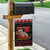 Cat Dashing Through The No Christmas Garden Flag Xmas Holiday Patterns - Wonder Print Shop