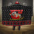Cat Dashing Through The No Christmas Hooded Blanket Xmas Holiday Patterns - Wonder Print Shop