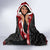Cat Dashing Through The No Christmas Hooded Blanket Xmas Holiday Patterns - Wonder Print Shop