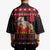 Cat Dashing Through The No Christmas Kimono Xmas Holiday Patterns - Wonder Print Shop