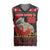 Cat Dashing Through The No Christmas Knitted V-Neck Vest Xmas Holiday Patterns - Wonder Print Shop