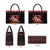 Cat Dashing Through The No Christmas Leather Bag Xmas Holiday Patterns - Wonder Print Shop