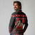 Cat Dashing Through The No Christmas Long Sleeve Polo Shirt Xmas Holiday Patterns - Wonder Print Shop