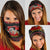 Cat Dashing Through The No Christmas Neck Gaiter Xmas Holiday Patterns - Wonder Print Shop