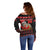 Cat Dashing Through The No Christmas Off Shoulder Sweater Xmas Holiday Patterns - Wonder Print Shop
