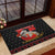 Cat Dashing Through The No Christmas Rubber Doormat Xmas Holiday Patterns - Wonder Print Shop