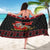 Cat Dashing Through The No Christmas Sarong Xmas Holiday Patterns - Wonder Print Shop