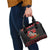 Cat Dashing Through The No Christmas Shoulder Handbag Xmas Holiday Patterns - Wonder Print Shop