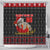 Cat Dashing Through The No Christmas Shower Curtain Xmas Holiday Patterns - Wonder Print Shop