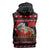 Cat Dashing Through The No Christmas Sleeveless Hoodie Xmas Holiday Patterns - Wonder Print Shop