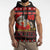 Cat Dashing Through The No Christmas Sleeveless Zip Hoodie Xmas Holiday Patterns - Wonder Print Shop