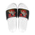 Cat Dashing Through The No Christmas Slide Sandals Xmas Holiday Patterns - Wonder Print Shop