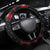 Cat Dashing Through The No Christmas Steering Wheel Cover Xmas Holiday Patterns - Wonder Print Shop