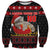 Cat Dashing Through The No Christmas Sweatshirt Xmas Holiday Patterns - Wonder Print Shop
