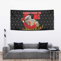 Cat Dashing Through The No Christmas Tapestry Xmas Holiday Patterns - Wonder Print Shop