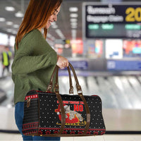 Cat Dashing Through The No Christmas Travel Bag Xmas Holiday Patterns - Wonder Print Shop
