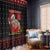 Cat Dashing Through The No Christmas Window Curtain Xmas Holiday Patterns - Wonder Print Shop