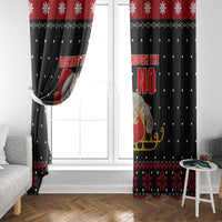 Cat Dashing Through The No Christmas Window Curtain Xmas Holiday Patterns - Wonder Print Shop