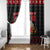 Cat Dashing Through The No Christmas Window Curtain Xmas Holiday Patterns - Wonder Print Shop