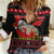 Cat Dashing Through The No Christmas Women Casual Shirt Xmas Holiday Patterns - Wonder Print Shop