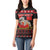 Cat Dashing Through The No Christmas Women Polo Shirt Xmas Holiday Patterns - Wonder Print Shop