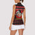 Cat Dashing Through The No Christmas Women Sleeveless Polo Shirt Xmas Holiday Patterns - Wonder Print Shop