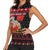 Cat Dashing Through The No Christmas Women Sleeveless Polo Shirt Xmas Holiday Patterns - Wonder Print Shop
