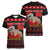 Cat Dashing Through The No Christmas Women V-Neck T-Shirt Xmas Holiday Patterns - Wonder Print Shop