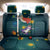 Cat Galaxy Christmas Back Car Seat Cover Xmas Holiday Patterns - Wonder Print Shop