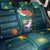 Cat Galaxy Christmas Back Car Seat Cover Xmas Holiday Patterns - Wonder Print Shop
