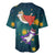 Cat Galaxy Christmas Baseball Jersey Xmas Holiday Patterns - Wonder Print Shop