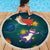 Cat Galaxy Christmas Beach Blanket Xmas Holiday Patterns - Wonder Print Shop