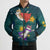 Cat Galaxy Christmas Bomber Puffer Jacket Xmas Holiday Patterns - Wonder Print Shop