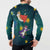 Cat Galaxy Christmas Button Sweatshirt Xmas Holiday Patterns - Wonder Print Shop