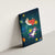 Cat Galaxy Christmas Canvas Wall Art Xmas Holiday Patterns - Wonder Print Shop
