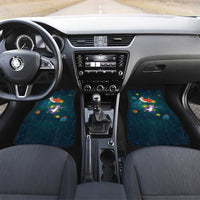 Cat Galaxy Christmas Car Mats Xmas Holiday Patterns - Wonder Print Shop
