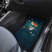 Cat Galaxy Christmas Car Mats Xmas Holiday Patterns - Wonder Print Shop