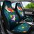 Cat Galaxy Christmas Car Seat Cover Xmas Holiday Patterns - Wonder Print Shop