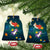Cat Galaxy Christmas Ceramic Ornament Xmas Holiday Patterns - Wonder Print Shop